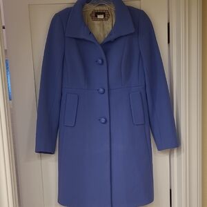 J. Crew Women's Classic Blue Pea Coat